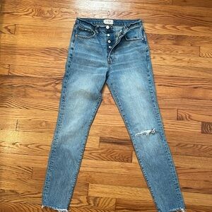 We the  Free. High rise Button fly Jeans Size 28